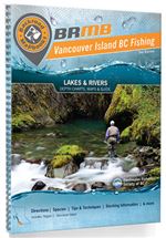 VANCOUVER ISLAND BC FISHING CHARTS LAKES & RIVERS MAPBOOK.  Bathymetric Lake Depth Charts, Elevation, Surface areas, maximum and mean depths, access roads, fishing docks, and more. Coil bound.