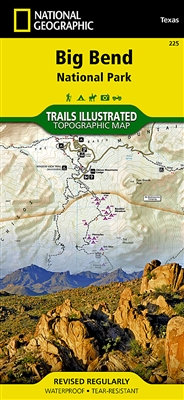 225 Big Bend National Park National Geographic Trails Illustrated