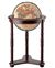 Westminster 16 Inch World Globe. This floor globe is an appealing accessory to any room. The hardwood base with dark cherry finish enhances the vibrant colors of our 16 Inch antique-ocean globe with metal die-cast meridian. This globe lends richness to it