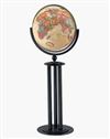 Forum 16 Inch Designer World Globe. Since ancient times, the column has stood as a functional and decorative standard. Designer Tom Torrens has fashioned an all-metal globe base reminiscent of that form, yet crafted to reflect modern design. History, arch