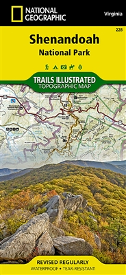 228 Shenandoah National Park National Geographic Trails Illustrated