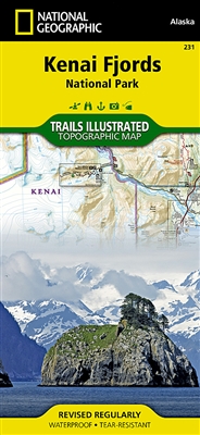 231 Kenai Fjords National Park National Geographic Trails Illustrated