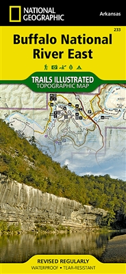 233 Buffalo National River East National Geographic Trails Illustrated