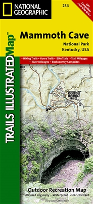 234 Mammoth Cave National Park National Geographic Trails Illustrated
