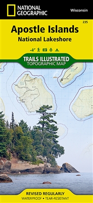 235 Apostle Islands National Lakeshore National Geographic Trails Illustrated