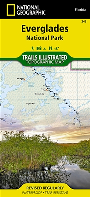 243 Everglades National Park National Geographic Trails Illustrated