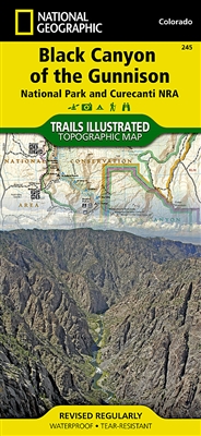 245 Black Canyon of the Gunnison National Park National Geographic Trails Illustrated