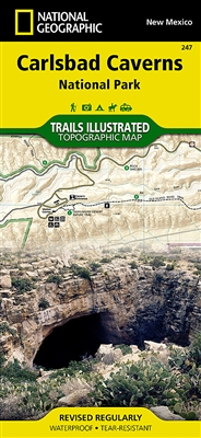247 Carlsbad Cavern National Park National Geographic Trails Illustrated
