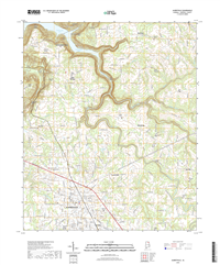 Albertville Alabama - 24k Topo Map