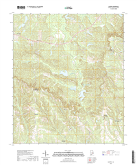 Almeria Alabama - 24k Topo Map