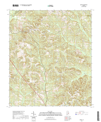 Ariton Alabama - 24k Topo Map