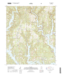 Arley Alabama - 24k Topo Map