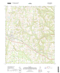 Ashford Alabama - 24k Topo Map