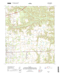 Atmore Alabama - 24k Topo Map