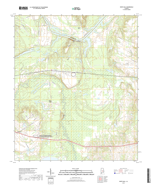 White Hall Alabama - 24k Topo Map