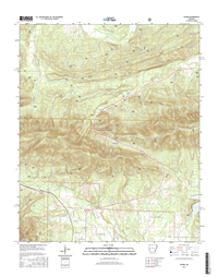 Acorn Arkansas - 24k Topo Map