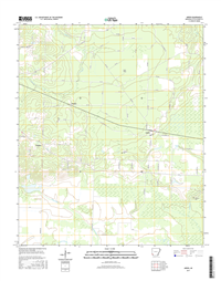 Arden Arkansas - 24k Topo Map
