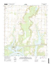 Arkansas Post Arkansas - 24k Topo Map