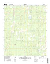 Artesian Arkansas - 24k Topo Map