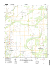 Augusta Arkansas - 24k Topo Map