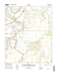 Augusta NE Arkansas - 24k Topo Map