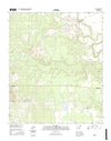 Tyro Arkansas - 24k Topo Map