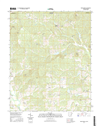 Warm Springs Arkansas - Missouri - 24k Topo Map