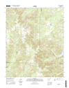 Willow Arkansas - 24k Topo Map