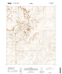 Agate House Arizona - 24k Topo Map