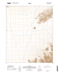 Alamo Dam SE Arizona - 24k Topo Map