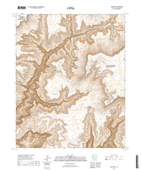 Amos Point Arizona - 24k Topo Map