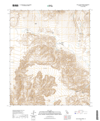 Agua Caliente Springs California - 24k Topo Map