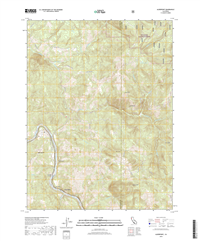 Alderpoint California - 24k Topo Map