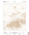 Tiefort Mountains California - 24k Topo Map