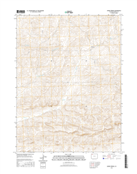 Adobe Springs Colorado - 24k Topo Map