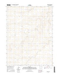 Akron SW Colorado - 24k Topo Map