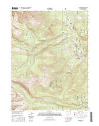 Allenspark Colorado - 24k Topo Map