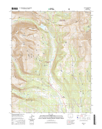 Alma Colorado - 24k Topo Map