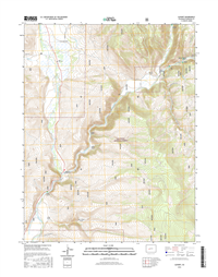 Almont Colorado - 24k Topo Map