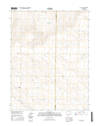 Alta Vista Colorado - 24k Topo Map