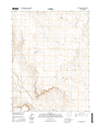 Wild Horse Lake Colorado - 24k Topo Map