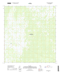 Airplane Prairie Florida - 24k Topo Map