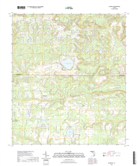 Alford SE Florida - 24k Topo Map