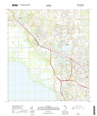 Apopka Florida - 24k Topo Map