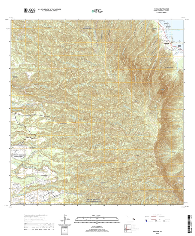 USGS topographic maps are the most detailed maps for the USA. They show features such as roads, trails, lakes and rivers, cities, towns, villages, contours, mountain peak and much more. Choose laminated or our waterproof / tearproof paper for the best pos