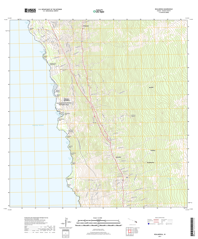 USGS topographic maps are the most detailed maps for the USA. They show features such as roads, trails, lakes and rivers, cities, towns, villages, contours, mountain peak and much more. Choose laminated or our waterproof / tearproof paper for the best pos