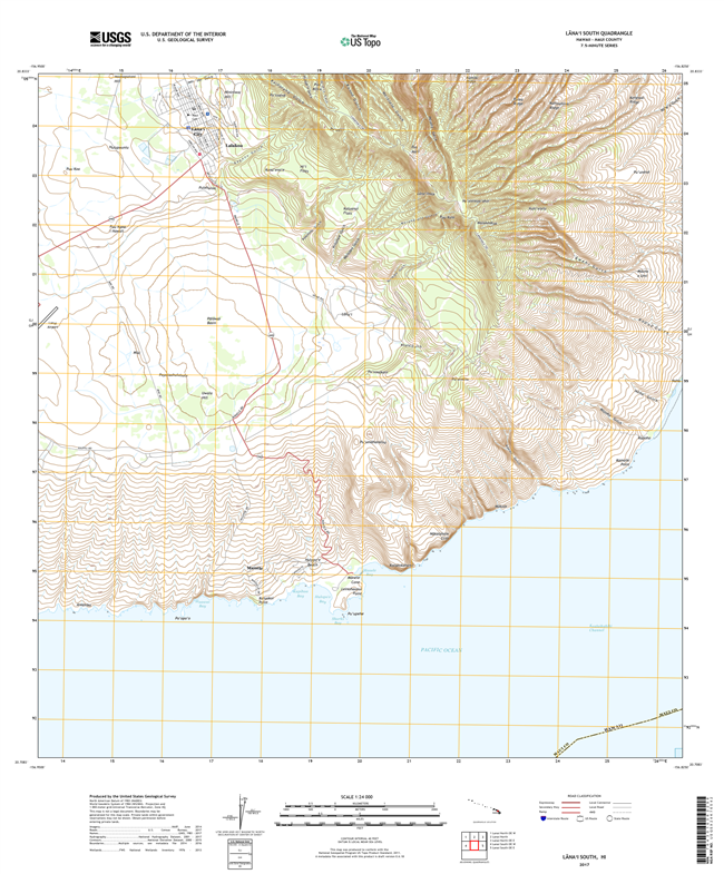 USGS topographic maps are the most detailed maps for the USA. They show features such as roads, trails, lakes and rivers, cities, towns, villages, contours, mountain peak and much more. Choose laminated or our waterproof / tearproof paper for the best pos