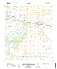 Abbeville East Louisiana - 24k Topo Map