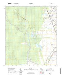 Addis Louisiana - 24k Topo Map