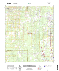 Amite Louisiana - 24k Topo Map